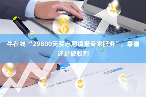 牛在线 “29800元买志愿填报专家服务”，靠谱还是被收割
