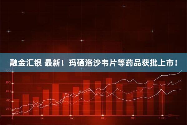 融金汇银 最新！玛硒洛沙韦片等药品获批上市！