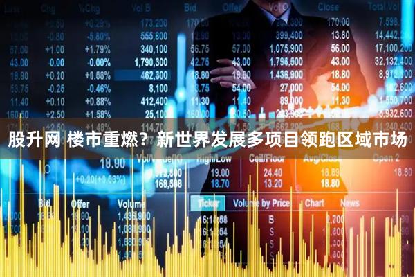 股升网 楼市重燃？新世界发展多项目领跑区域市场