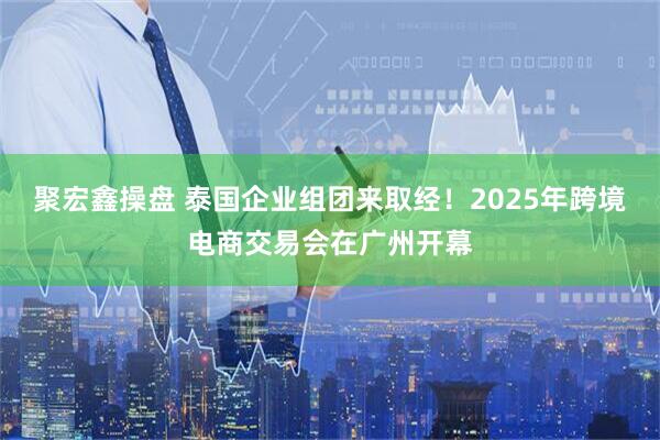 聚宏鑫操盘 泰国企业组团来取经！2025年跨境电商交易会在广州开幕