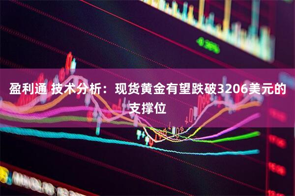 盈利通 技术分析：现货黄金有望跌破3206美元的支撑位