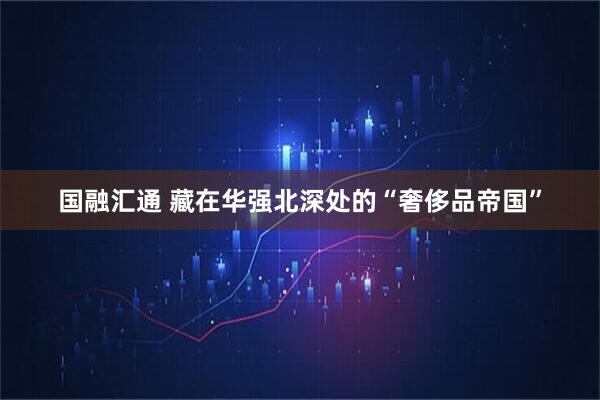 国融汇通 藏在华强北深处的“奢侈品帝国”